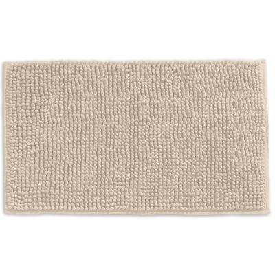 Tapete Microfibra Popcorn 50x70cm Antiderrapante Appel Natural