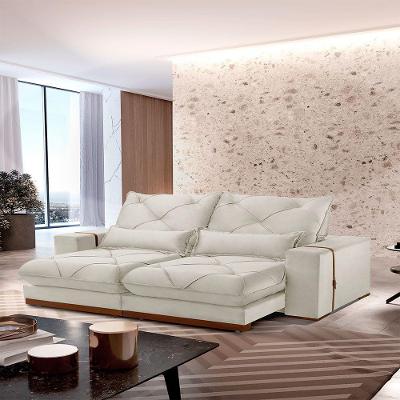 Sofá Turim Linho 02 Módulos De 80cm B25cm Meu Sofá Online A302 Linho Branco