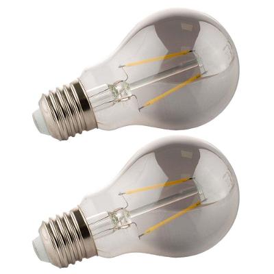 Lâmpada Led Fumê Kit 4 Unid. 30w Iluminação Branco Quente Vintage Retrô Multifilamento Luz Casa