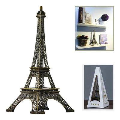 Enfeite Torre Eiffel Estatua Paris Metal Decoracao Miniatura Presente Lembranca Bronze