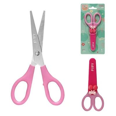 Tesoura Frutinha Rosa - 14cm - Ff1713 - Fofy