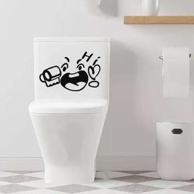 Adesivo Vinil Deativo Tampa De Vaso Sanitário Preto