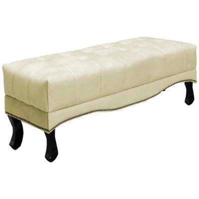 Puff Recamier Retro Vic 160cm Suede 1100 Ezz 1100
