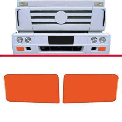 Adesivo Parachoque Refletivo Truck Volks 23-220 Resin. (par) Laranja Laranja