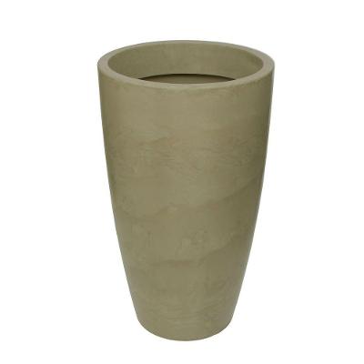 Vaso Verona Redondo Alto Brilho 64x110cm Antique Camurça