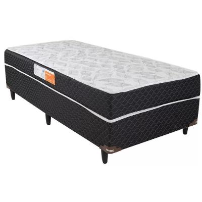 Cama Box Solteiro Molas Ensacadas Aspen Conforto Qualidade - Fabrica 1 Móveis