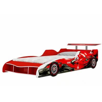 Cama Infantil Carro Fórmula 1 Solteiro Vermelho - Fabrica 1 Móveis