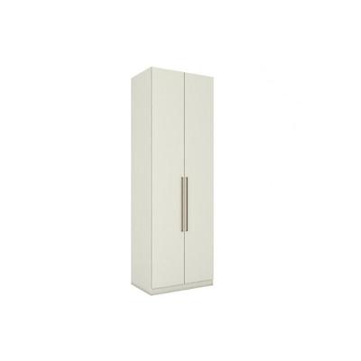 Módulo de Quarto Casal Guarda Roupa c/ 2 Portas MC08 Seletto Areia - Henn
