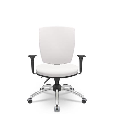Cadeira Altrix Espaldar Alto Vinil Branco