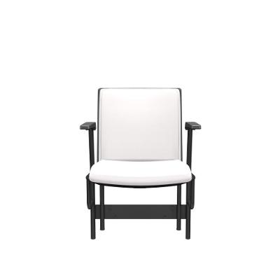 Cadeira Audiplax Esportiva Vinil Branco Base Metal Preto