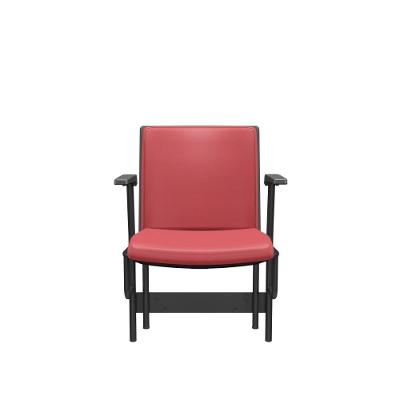 Cadeira Audiplax Esportiva Vinil Vermelho Metal Preto