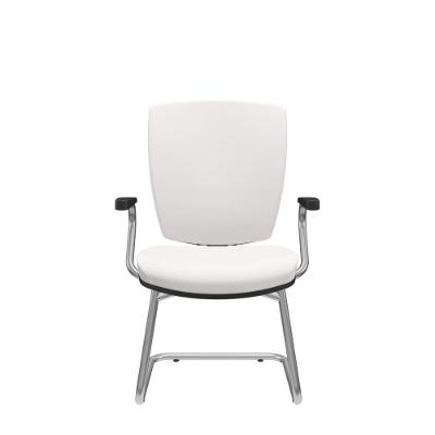 Cadeira Altrix Aproximação Espaldar Alto Vinil Branco