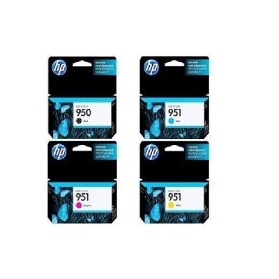Cartucho Hp 950 Kit 4 Cores 8100 | 8600 | 276dw | 251dw