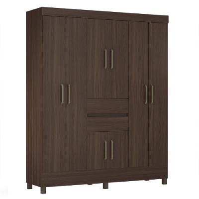 Guarda Roupa Casal Munique 8 Portas E 2 Gavetas Café Touch - Demóbile Café Touch
