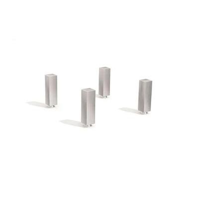Módulo Cozinha Kappesberg Maxxi Kit c/ 4 Pés PVC PE4 Cromado Cromada-Kappesberg