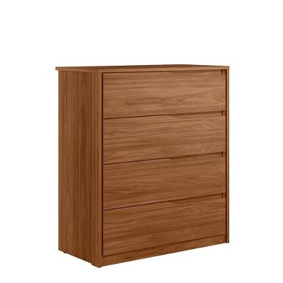 Cômoda Atria 4 Gavetas Nogueira - Demartêz Nogueira