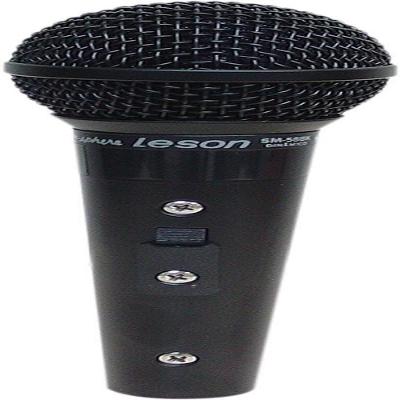 Microfone Com Fio Profissional Sm58 P4 Bk Preto Fosco...