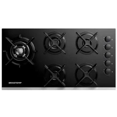 Cooktop a Gás 5Q Brastemp Eclipse Collection BDD86APUNA Bivolt