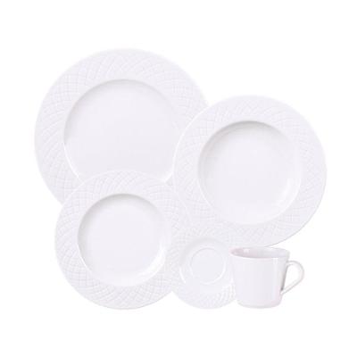 Aparelho Jantar Tramontina Ingrid Porcelana Decorada 30 Peças Tramontina