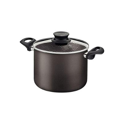 Caldeirão Paris Antiaderente Starflon Max Chumbo Tampa Vidro 18cm 3,1l Tramontina