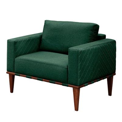 Conjunto 2 Poltronas Bella Veludo Castellar Móbile Verde
