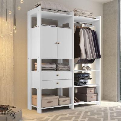 Closet Branco Para Quarto Toronto Branco - Luapa - Branco