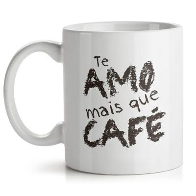 Caneca Te Amo Mais Que Café