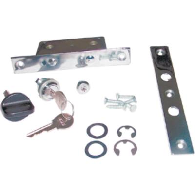 Kit Fechadura Porta Sanitário S- Puxador Família Mb ônibus [f103]