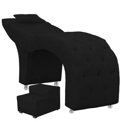 Kit Escada Maca Estofada Capitone Estetica Facial Sombrancelha E Cilios Preto