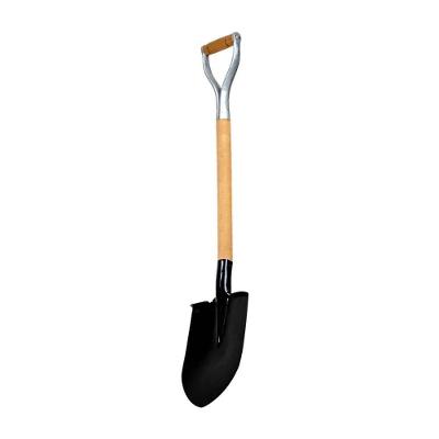 Pá Vanga De Bico Construção Em Aço Carbono Cabo Metal 103cm