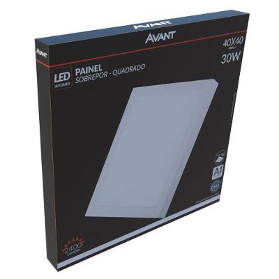 Painel Led 30w Sobrepor Branco 6500k