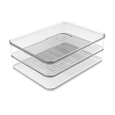 Porta Frios Duplo Clear Transparente