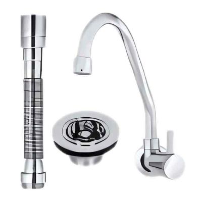 Kit Torneira De Parede Para Cozinha C- 3 Peças