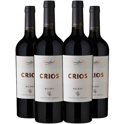 Vinho Tinto Susana Balbo Crios Malbec 750ml Kit 4 Garrafas