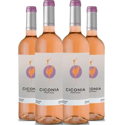 Vinho Rose Ciconia Alentejo 750ml Kit 4 Garrafas