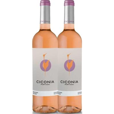 Kit 2 Garrafas Vinho Rose Ciconia Alentejo 750ml