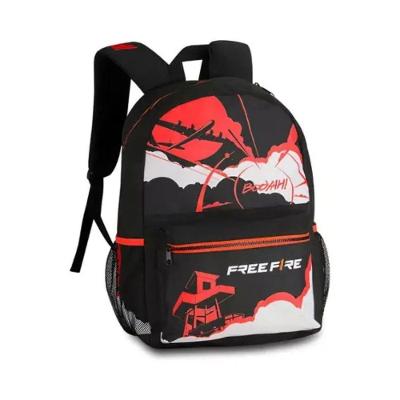 Mochila De Costas Free Fire Vermelho 17,5 Up Fr2487