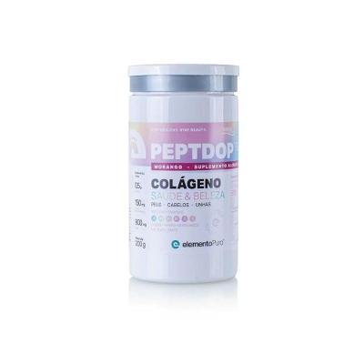 Peptdop Beauty (200g) - Sabor: Morango
