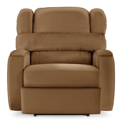 Poltrona Do Papai Reclinável Napoli Power Touch Pu Fh1 Caramelo