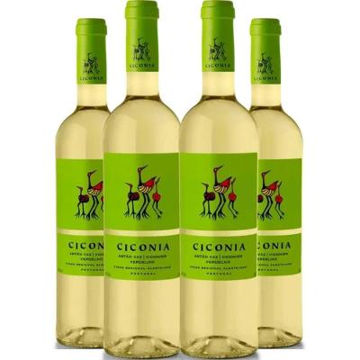 Vinho Branco Ciconia Alentejo 750ml Kit 4 Garrafas