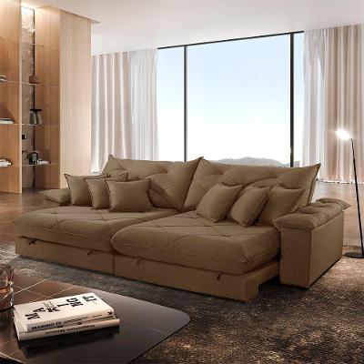 Sofá ágata Veludo Dois Módulos De 100cm B25 Meu Sofá Online B016 Veludo Marrom