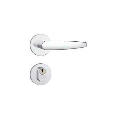 Fechadura Externa 803-33 Cromada Roseta Redonda Stam