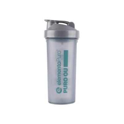 Coqueteleira Pense Como Atleta (600ml) - Cor: Cinza