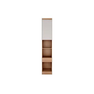 Módulo De Quarto Solteiro Armário Mesa De Cabeceira Rizon-linea C- 1 Porta E 1 Gaveta Cumaru-fendi - Novo Horizonte