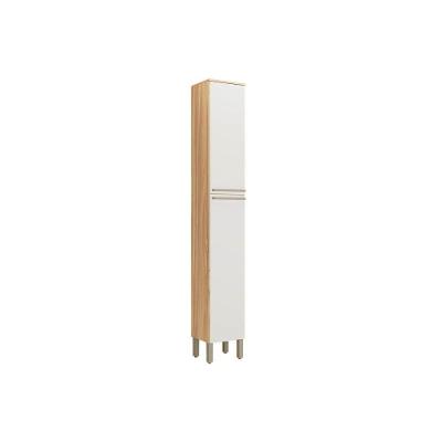 Módulo Cozinha Ronipa Nápoli Prime Paneleiro C- 2 Portas 34x222cm Amendoa-off White-ronipa