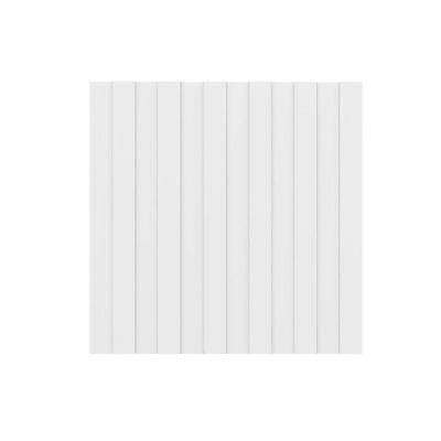 Multiuso De Cozinha Painel De Edição P- Fechamento Ripado Bella 2618 61x60x3,0cm Branco - Carraro