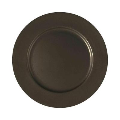 Sousplat Em Polipropileno 33cm Rafimex Preto