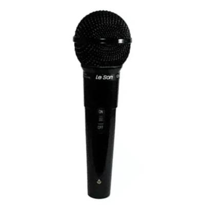 Microfone C-fio Mc-200 Preto Brilhante Leson [f086]