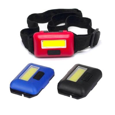 Lanterna De Cabeca Led Capacete Bike Camping Trilha Sinalizador Corrida Farol Multiuso Azul