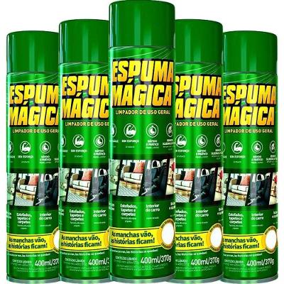 Kit Com 5 Espuma Magica Aerossol 400ml - Proauto